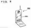 Fig. 09 - Transflective LCD having a reflective film overlapping the transmissive area and alignment regulators in plan view
