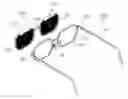 Fig. 01 - Spectacles and sunshade clip assembly using magnets