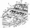 Fig. 01 - Using a leaf spring to attach clamp plates with a heat sink to both sides of a component mounted on a printed circuit assembly