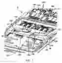 Fig. 02 - Using a leaf spring to attach clamp plates with a heat sink to both sides of a component mounted on a printed circuit assembly