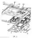 Fig. 03 - Using a leaf spring to attach clamp plates with a heat sink to both sides of a component mounted on a printed circuit assembly