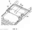 Fig. 07 - Using a leaf spring to attach clamp plates with a heat sink to both sides of a component mounted on a printed circuit assembly