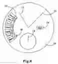 Fig. 08 - Date indicator mechanism for watch movement