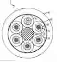 Fig. 01 - Groove cable having a predetermined longitudinal thermal expansion force