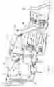 Fig. 03 - Latching system for automatically securing front-mounted loader mast to tractor-carried loader mounting frame