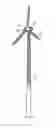 Fig. 01 - Wind power unit with structured surfaces for improvement of flow
