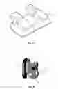Fig. 02 - Self-ligating orthodontic passive low-friction bracket and method for mounting an arch wire on said bracket