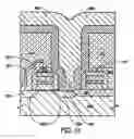 Fig. 41 - Method for forming a storage cell capacitor compatible with high dielectric constant materials