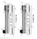 Fig. 43 - Anti-stiction technique for electromechanical systems and electromechanical device employing same
