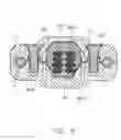 Fig. 10 - Cable assembly with unique strain relief means