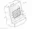 Fig. 01 - Gaming machine with additionally visible symbols