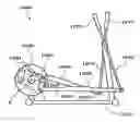 Fig. 01 - Elliptical exercise methods and apparatus with adjustable crank