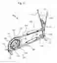 Fig. 15 - Elliptical exercise methods and apparatus with adjustable crank