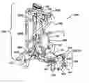Fig. 01 - Leg exercise apparatus and method with gravity latch device
