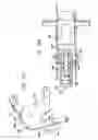 Fig. 08 - Leg exercise apparatus and method with gravity latch device