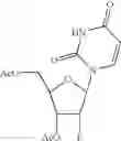 Fig. 37 - Processing for producing 2′-deoxy-2′-fluorouridine