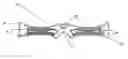 Fig. 01 - Tool for manipulating the patella and patellar tendon