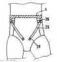 Fig. 01 - Disposable diaper with girdle