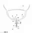 Fig. 03 - Multi-tube sensor for sensing urinary sphincter and urethral pressure