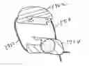 Fig. 01 - Intradiscal devices including spacers facilitating posterior-lateral and other insertion approaches