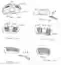 Fig. 09 - Intradiscal devices including spacers facilitating posterior-lateral and other insertion approaches