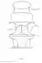 Fig. 07 - Hygienic commode for ladies with reverse sitting