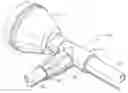 Fig. 01 - Attachment for a showerhead to redirect water flow