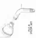Fig. 09 - Attachment for a showerhead to redirect water flow