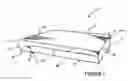 Fig. 02 - Bed covering with securing mechanism