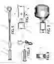 Fig. 06 - Tub scrub/scrubber- a rechargeable long-handled cleaning device with detachable heads