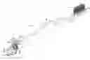 Fig. 01 - Toothbrush having flossing dispenser on handle