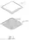 Fig. 02 - Cantilevered tray clip with aperture