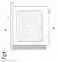 Fig. 09 - Method and apparatus for concealing and/or improving the appearance of televisions and other displays