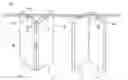 Fig. 01 - Soffit assembly for moveable wall system and removal tool therefor