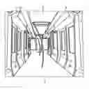 Fig. 01 - Internal ceiling cladding for a large vehicle for passenger transport in particular a rail vehicle