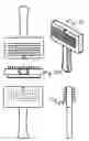 Fig. 07 - Dog self-cleaning brush