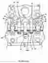 Fig. 03 - Vertically oriented camshaft cap oil diverter