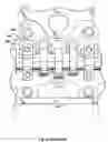 Fig. 05 - Vertically oriented camshaft cap oil diverter