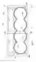Fig. 12 - Cylinder sleeve support for an internal combustion engine
