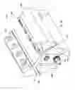 Fig. 24 - Cylinder sleeve support for an internal combustion engine