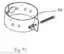 Fig. 19 - Pipe coupling for a venting system