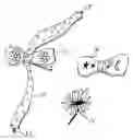 Fig. 01 - Decorative head band system with interchangeable components and associated business method for selling decorative head band systems with interchangeable components