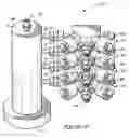 Fig. 03 - Manifold assembly for feeding reactive precursors to substrate processing chambers