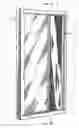 Fig. 01 - Adjustable head for fixing and guiding a retractable screen to the frame of a door, a window or a french door