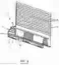 Fig. 04 - Adjustable head for fixing and guiding a retractable screen to the frame of a door, a window or a french door
