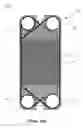 Fig. 02 - Coupling structure of heat transfer plate and gasket of plate type heat exchanger