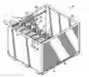 Fig. 01 - Container having sliding support members