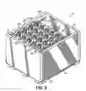 Fig. 04 - Collapsible container having sliding support member assemblies for supporting dunnage