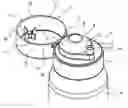 Fig. 01 - Bottle or container closure for the precise addition of a contents constituent