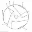 Fig. 01 - Spray head for liquid product